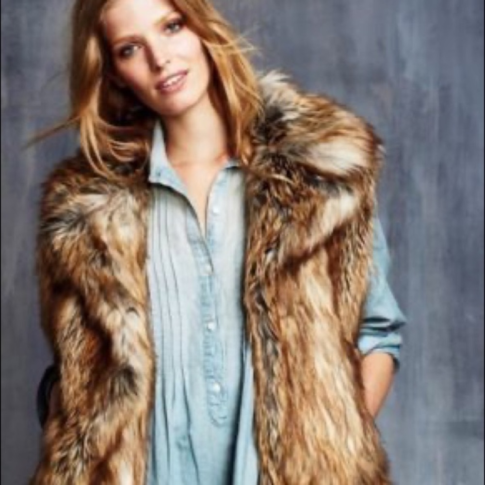 Ralph Lauren Faux Fur Vest